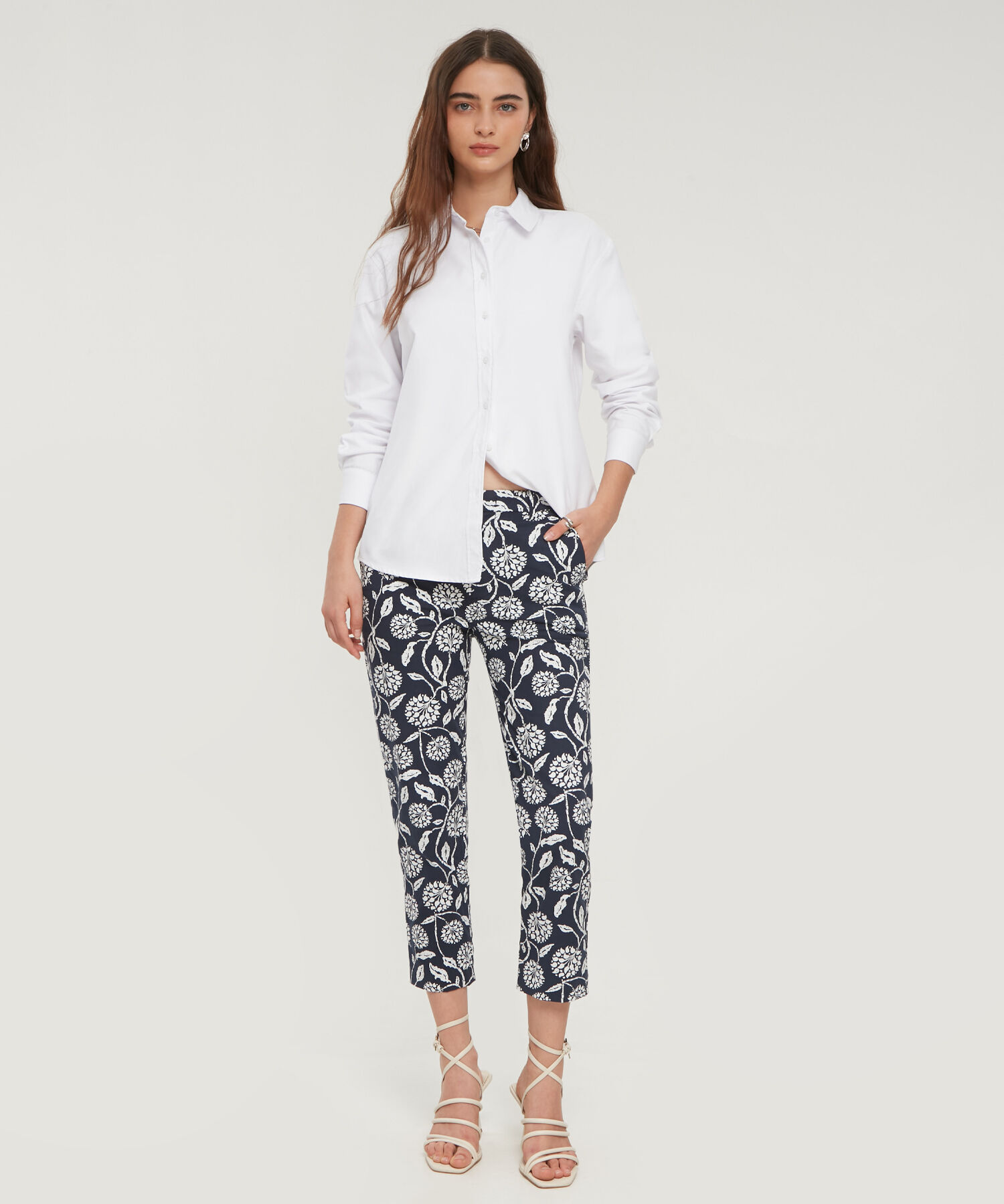 Pantalón Capri Estampado