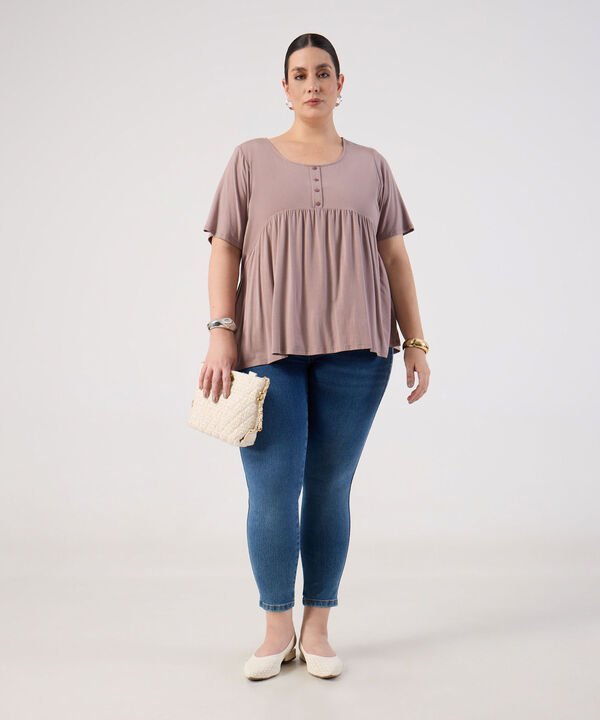 Jegging Tono Azul Medio  image number null