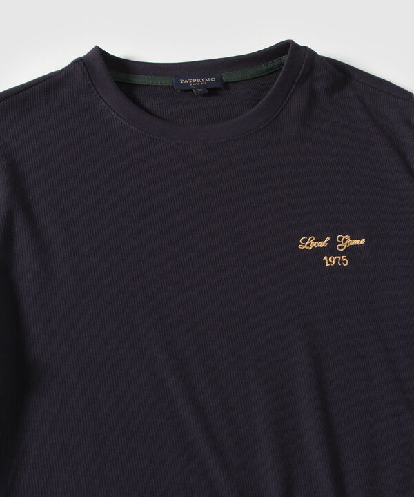 Camiseta Con Textura Estampado