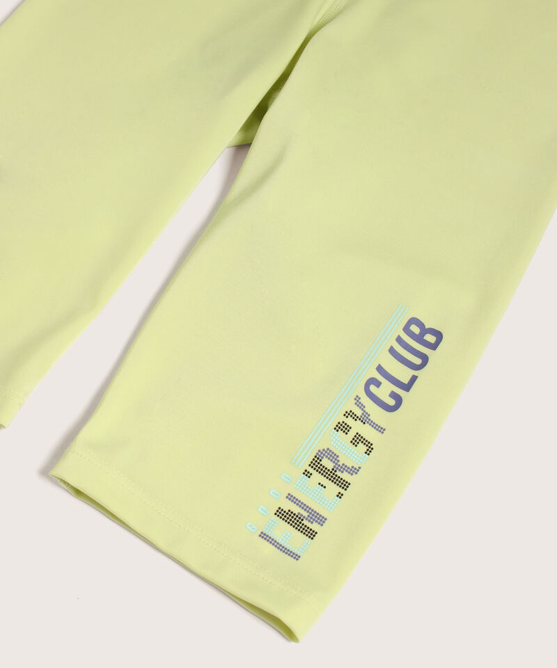 Leggings Corto Con Cortes