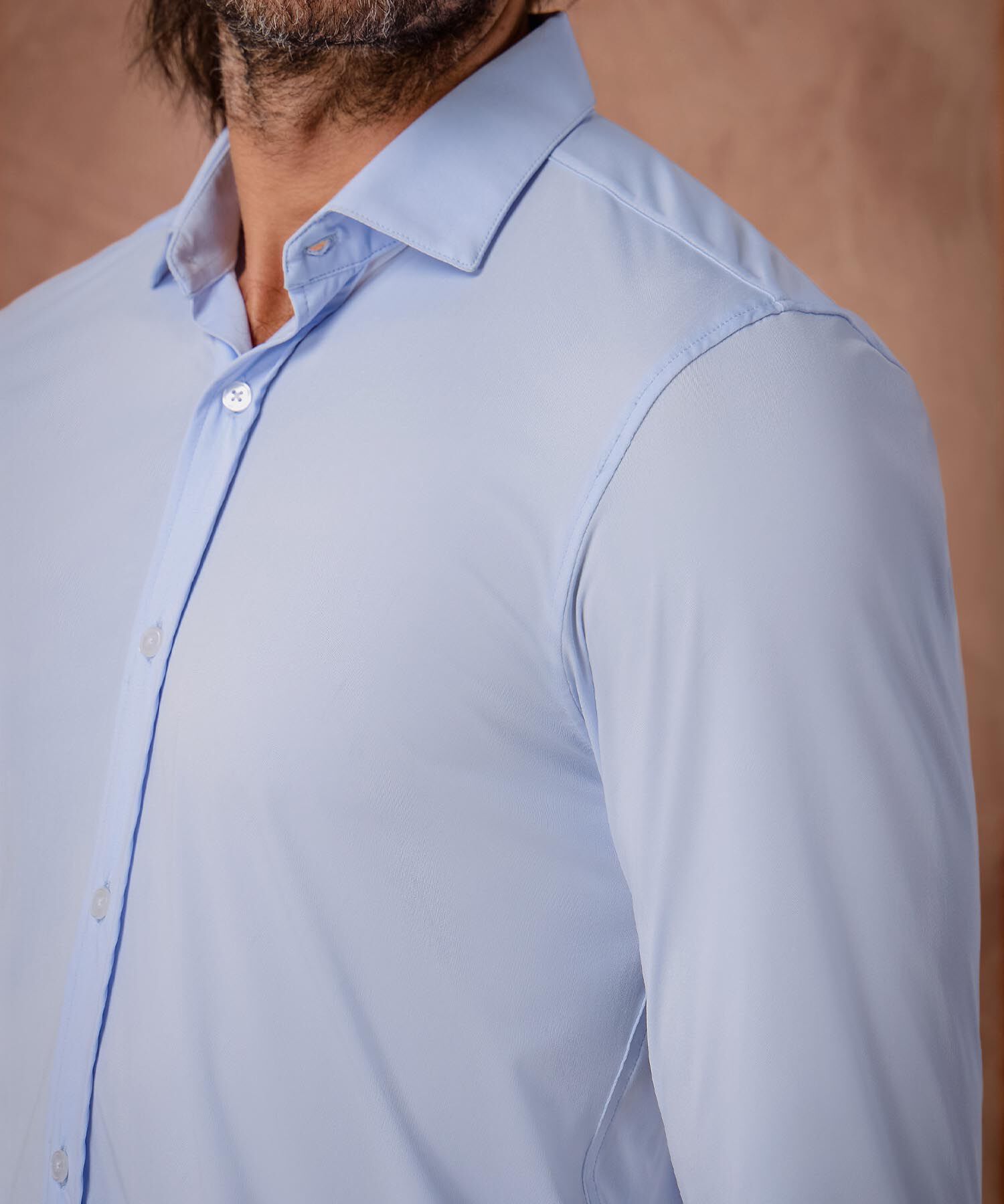 Camisa Manga Larga Unicolor 