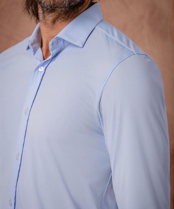 Camisa Manga Larga Unicolor  image number null