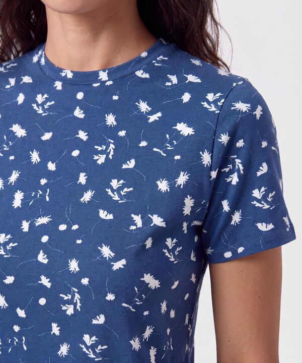 Camiseta Manga Corta Cuello Redondo Mujer