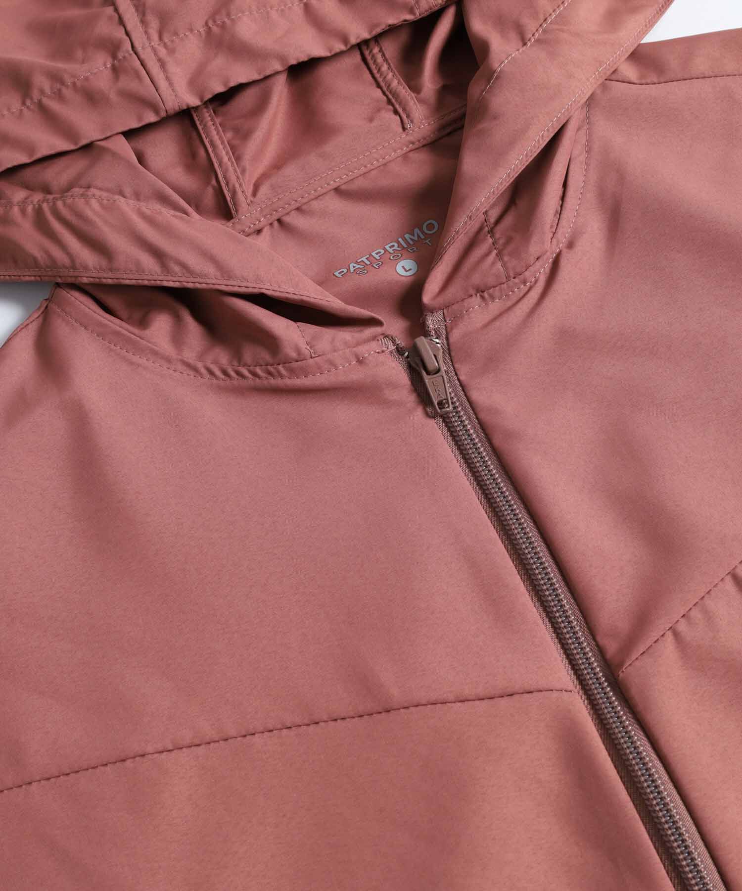 Chaqueta Rompevientos Mujer Capucha Ajustable