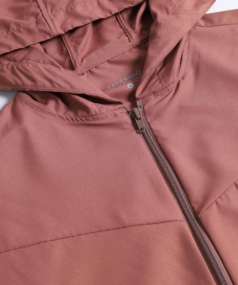 Chaqueta Rompevientos Mujer Capucha Ajustable