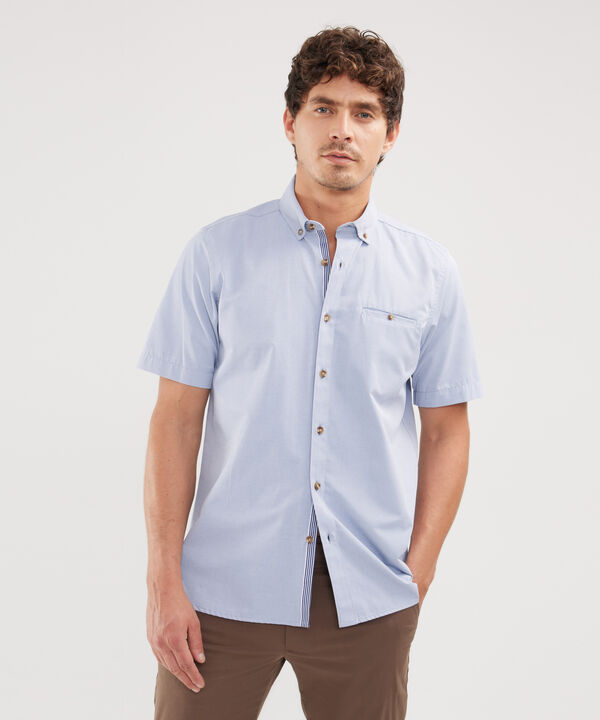 Camisa Manga Corta Unicolor