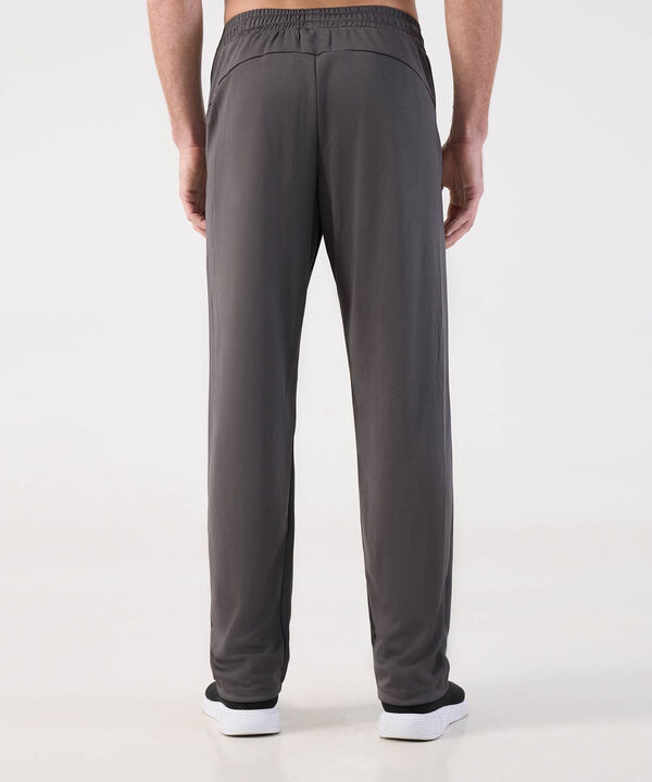 Pantalon Punto Con Cortes En Contraste