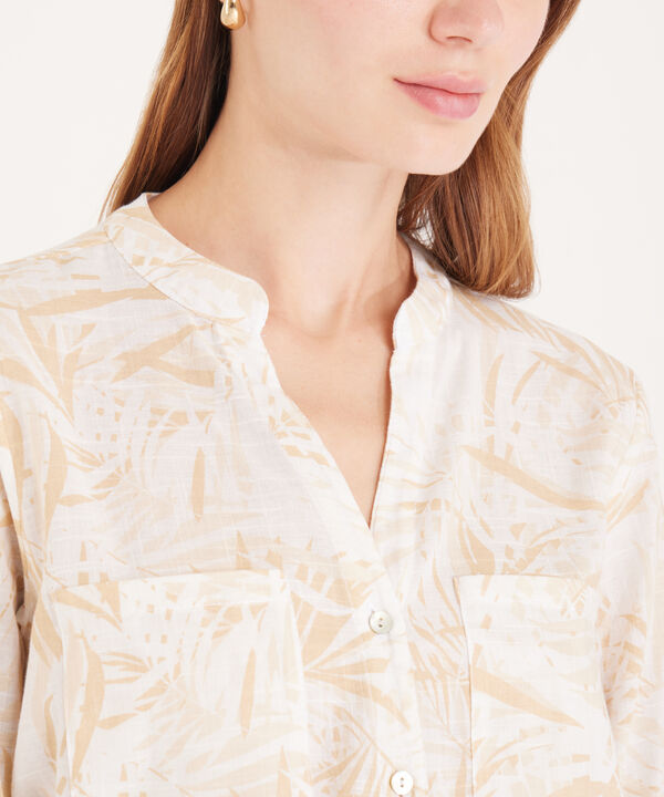 Blusa Manga Larga  Estampada