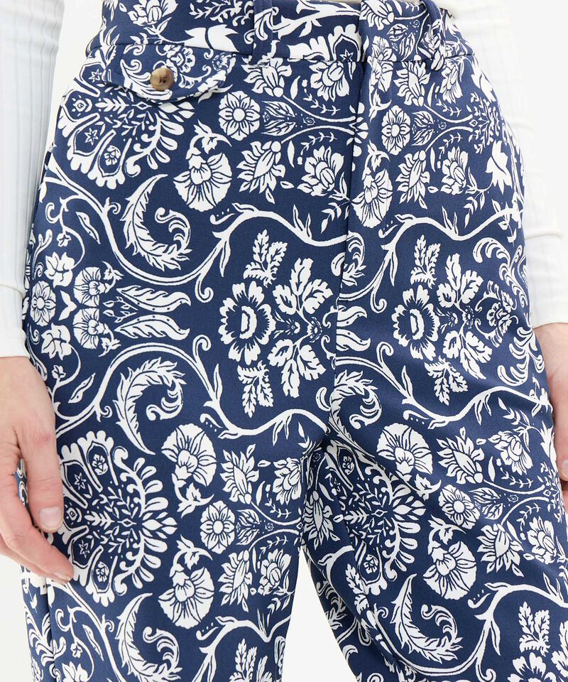 Pantalón Estampado Botánico