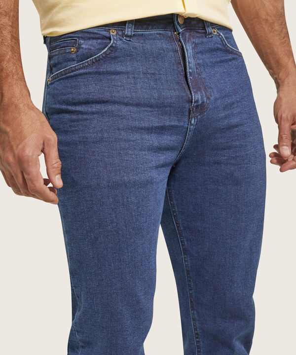 Jean Slim Azul Oscuro