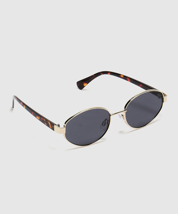 Gafas De Sol Mujer Met&aacute;licas Ovaladas
