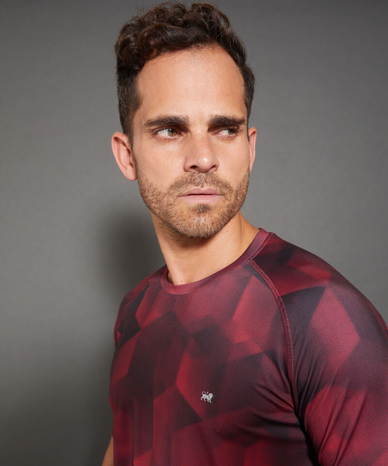 Camiseta Manga Ranglan Corta Sublimada Con Degrade, Sport L&iacute;neas Patprimo