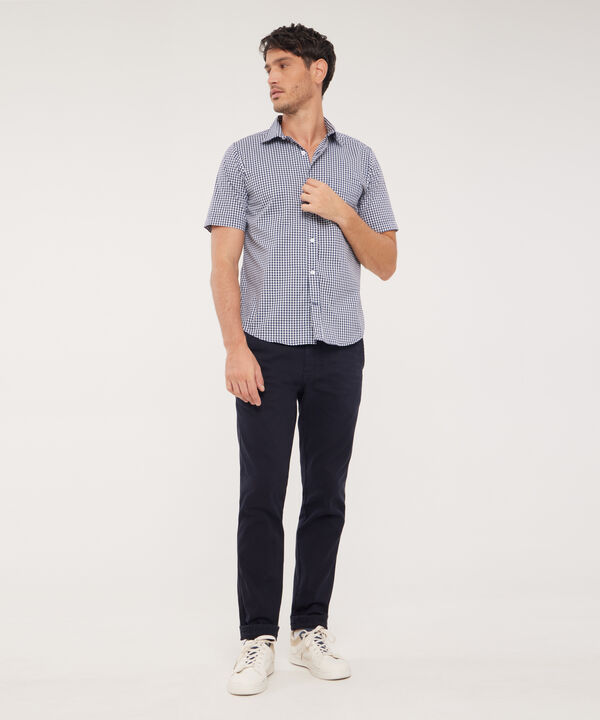 Camisa Manga Corta Cuello Formal