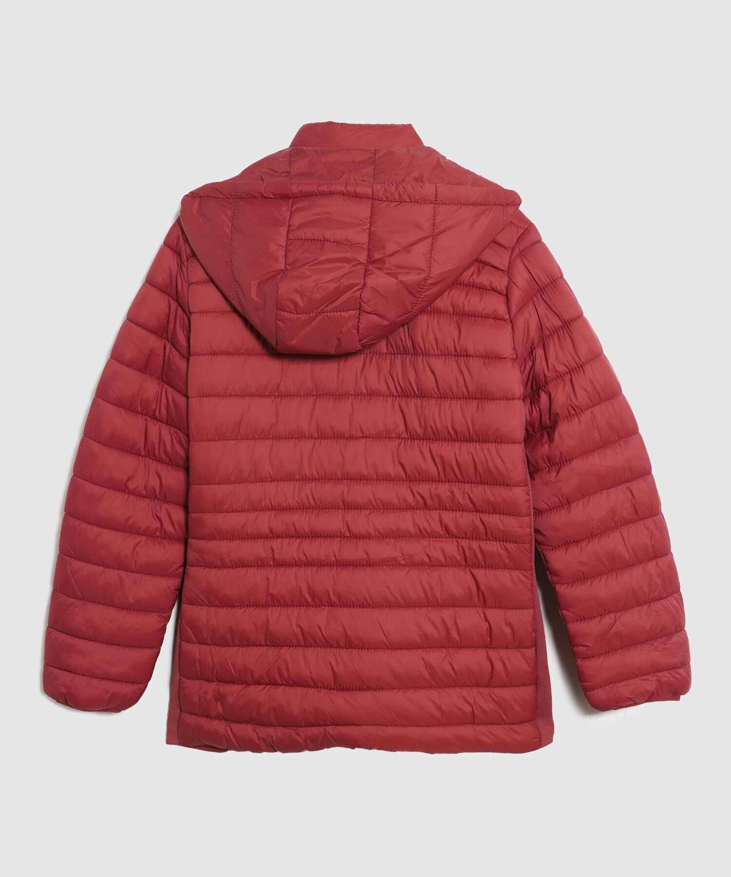 Chaqueta Acolchada Unicolor para Mujer