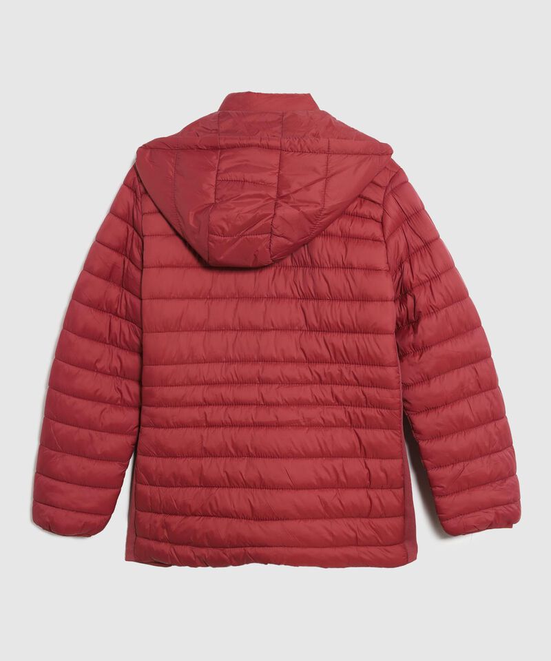 Chaqueta Acolchada Unicolor para Mujer