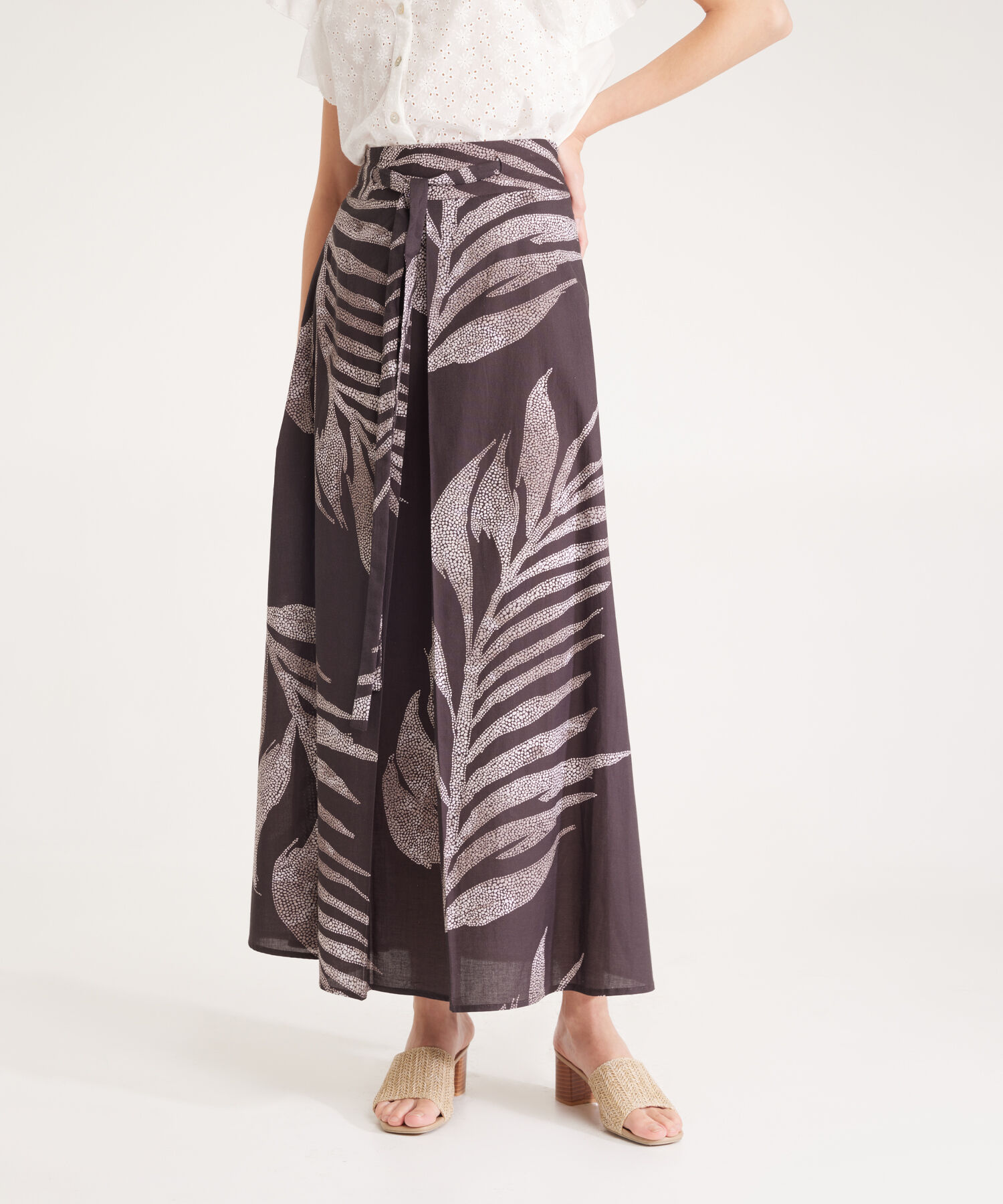 Falda Estampada Maxi