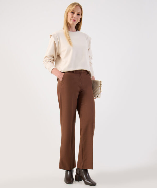 Pantalón Sastre Cropped Clásico Urbano image number null