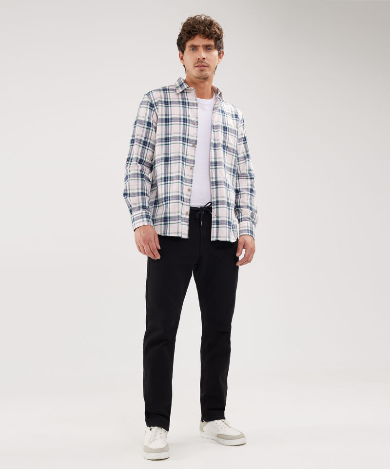 Camisa Manga Larga Preteñida