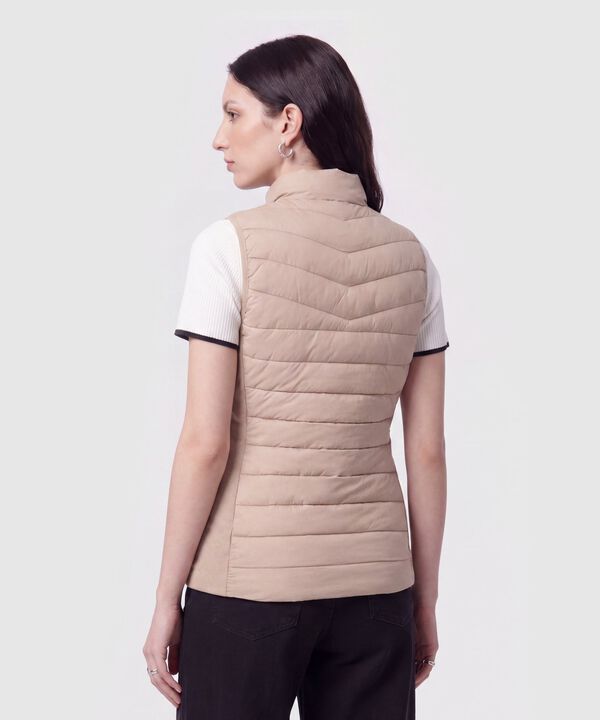 Chaleco Acolchado con Cierre para Mujer
