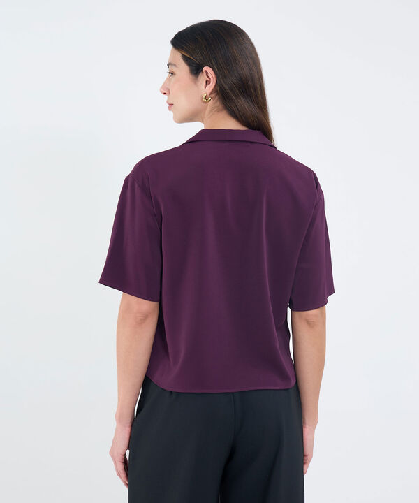 Camisa Manga Corta Unicolor
