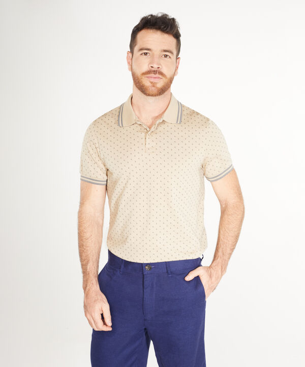 Polo Preteñida Cuello Maquina