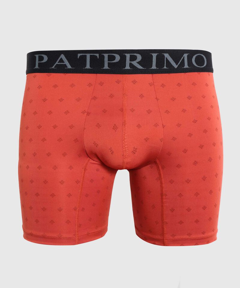 Boxer Medio Estampado En Microfibra 