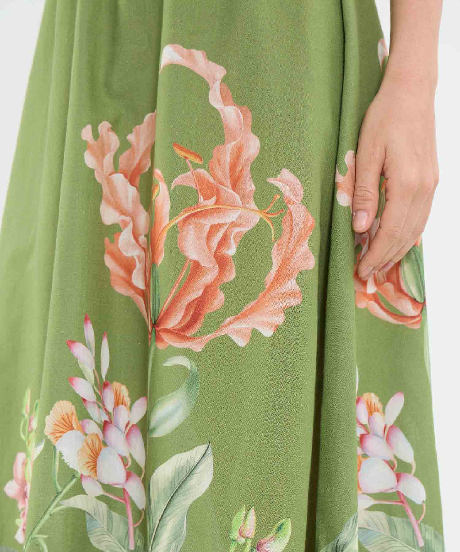 Vestido estampado para mujer