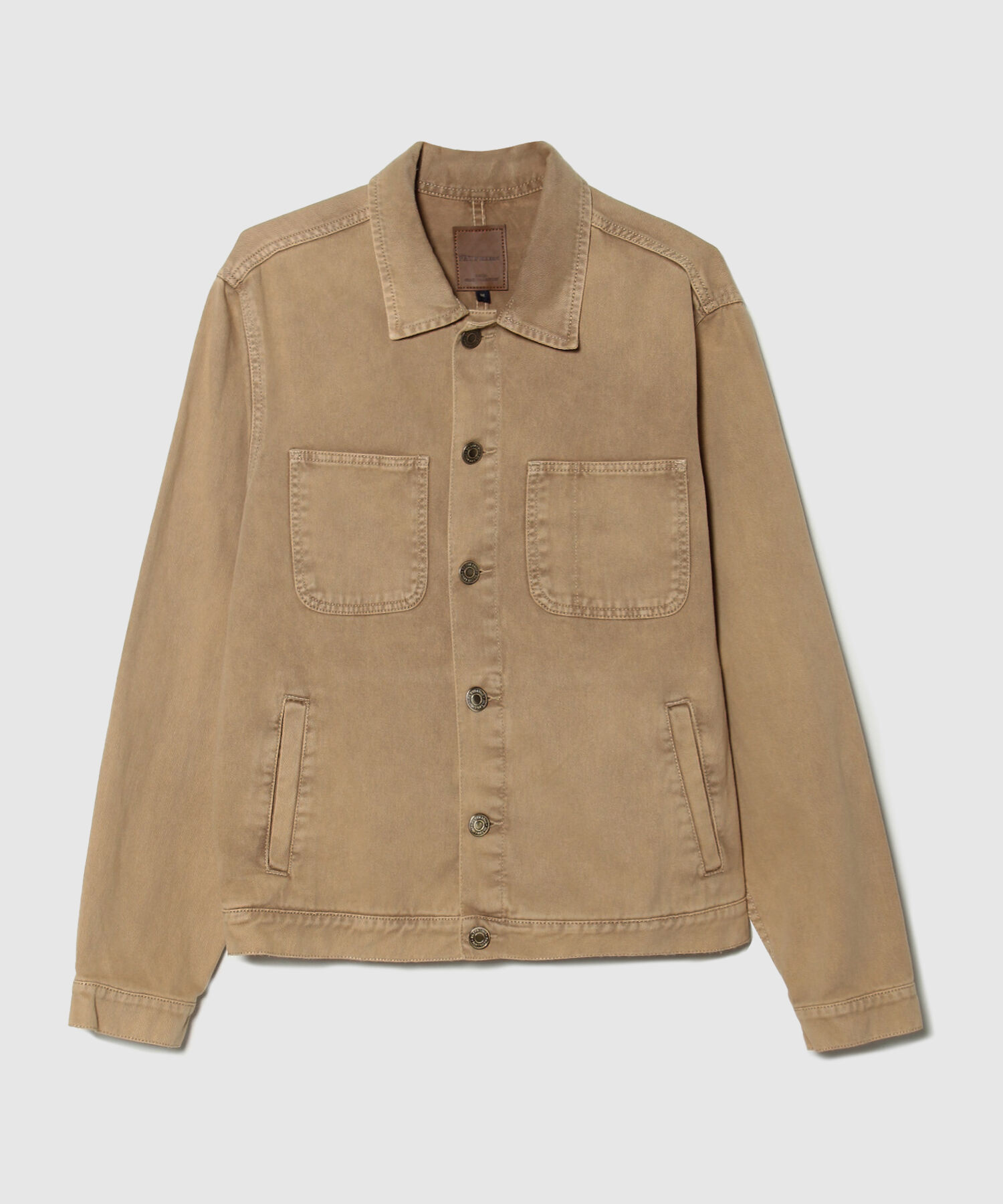 Chaqueta Trucker Tono Camel