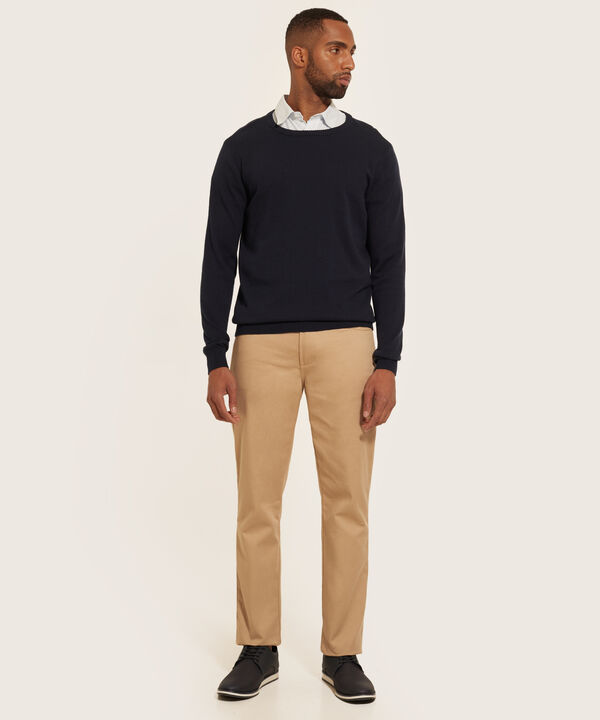 Saco Cuello Redondo Con Coderas image number null