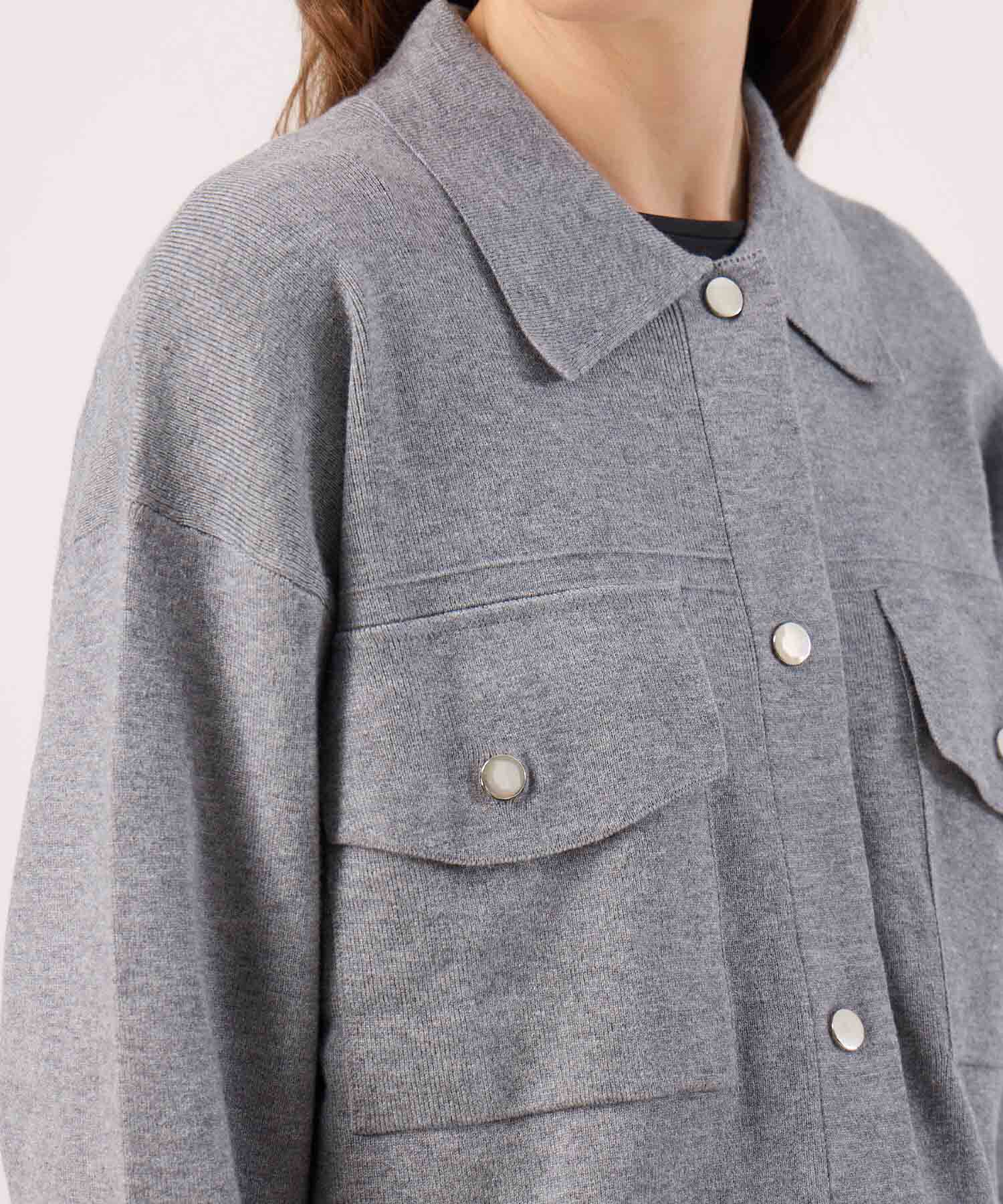 Saco Abierto Tipo Chaqueta Con Broches