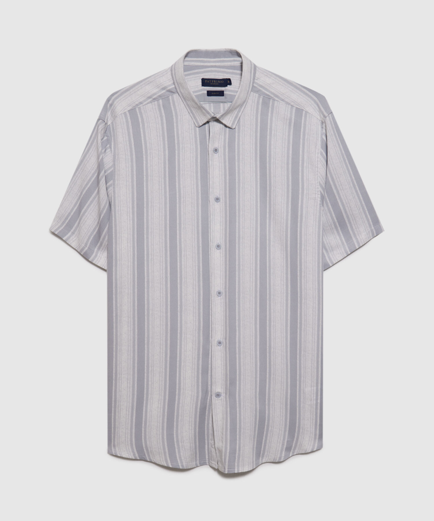 Camisa Manga Corta Estampada En Viscosa