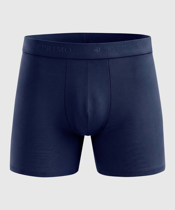 B&oacute;xer Ajustado Unicolor Para Hombre image number null