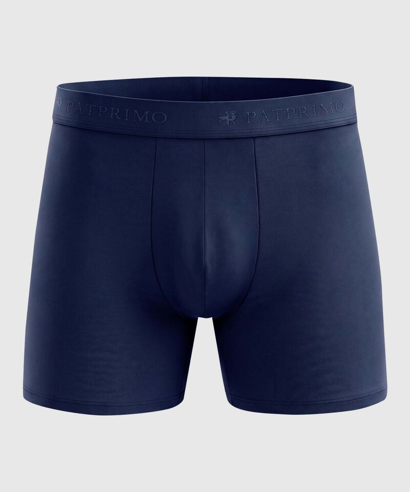 B&oacute;xer Ajustado Unicolor Para Hombre