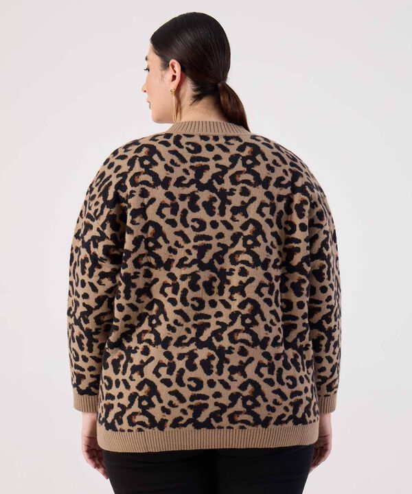 Buzo animal print para mujer curvy