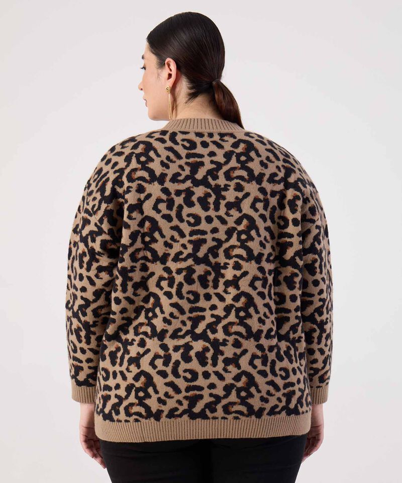 Buzo animal print para mujer curvy