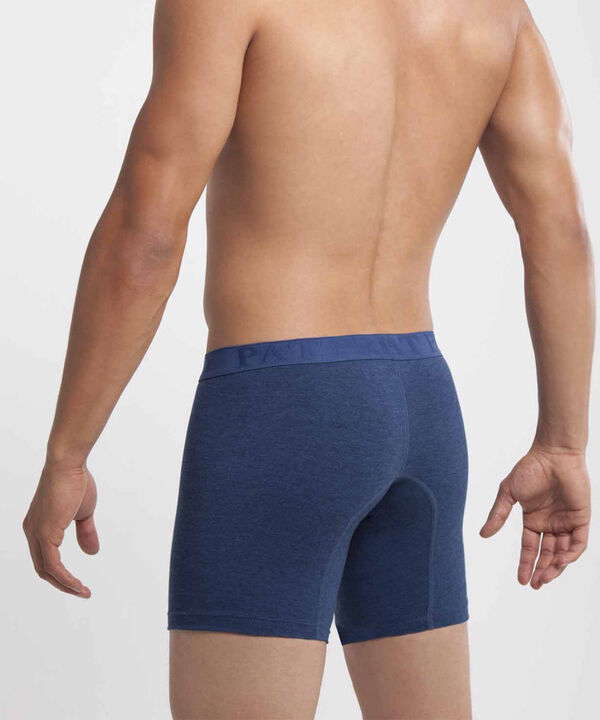 Boxer Para Hombre De Diseño Clásico En Lycra-Algodón