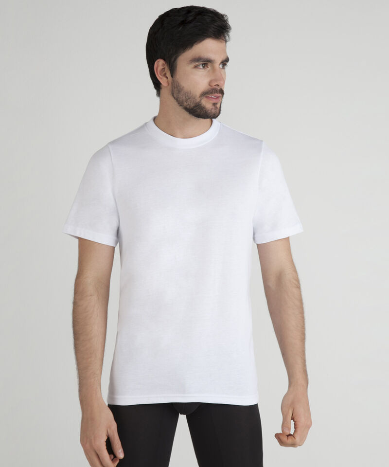 Hombre Cuello Redondo Playeras Blancas Precio Camiseta Blanca