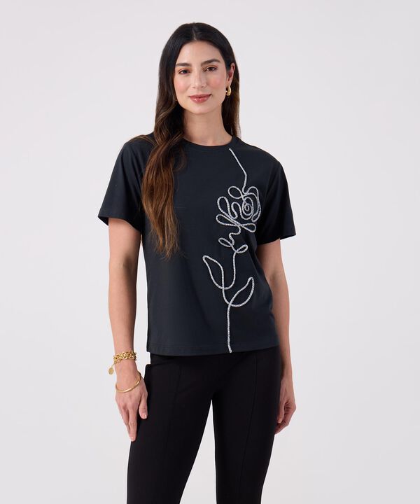 Camiseta Con Textura  image number null