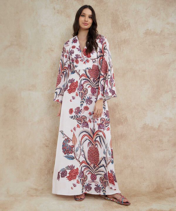 Vestido Escote V Beatriz Camacho image number null