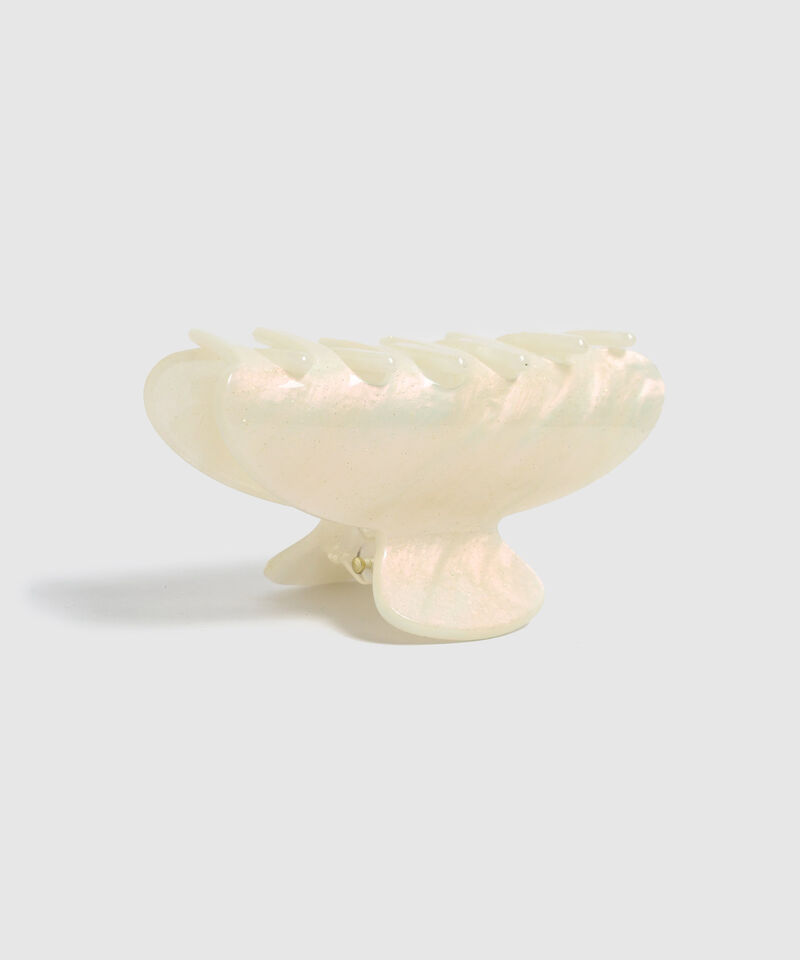 Pinza para Cabello en Resina Brillante para Mujer