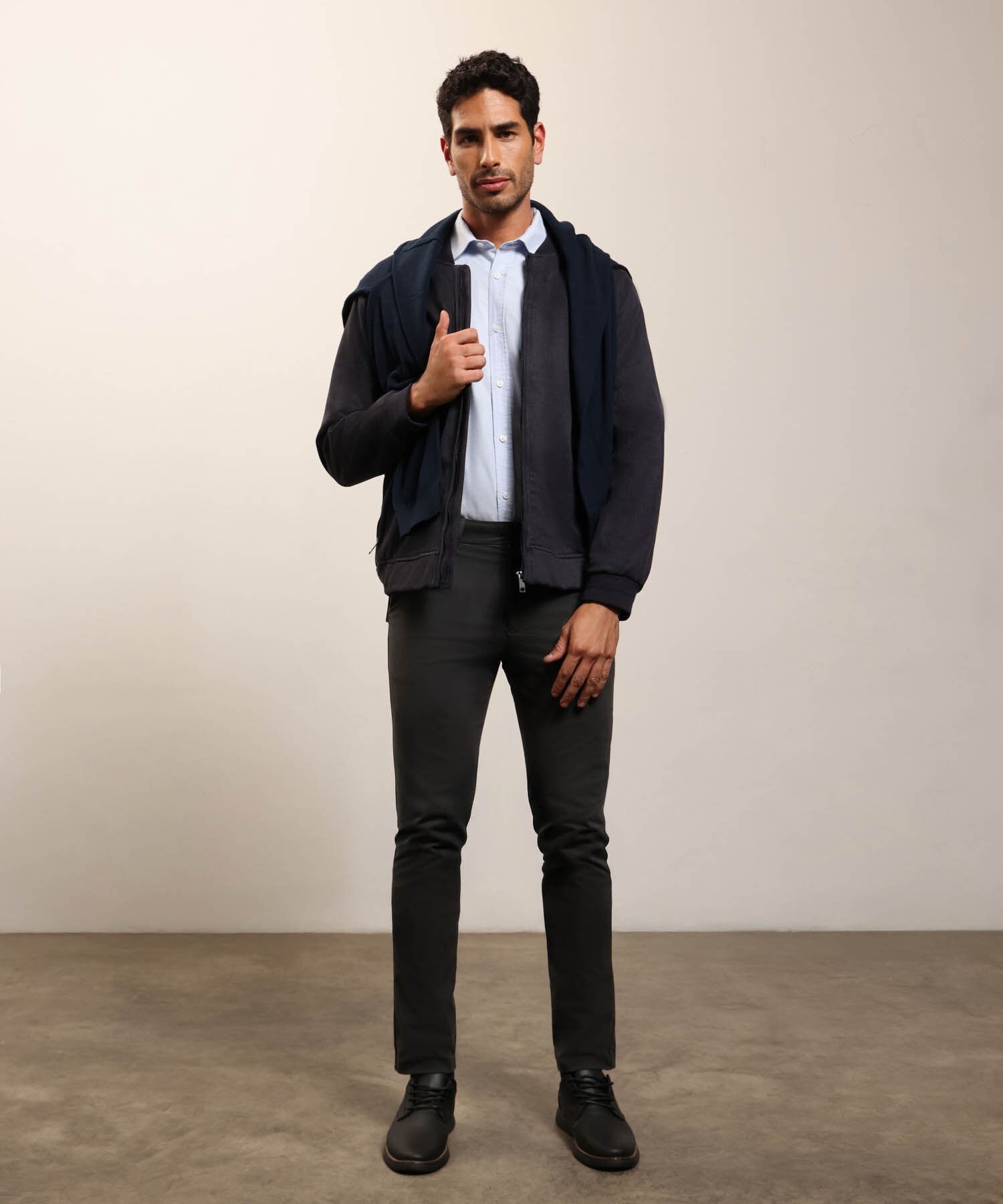 Camisa Oxford Unicolor