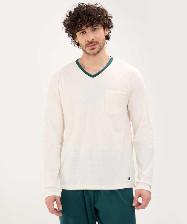 Conjunto de Pijama Manga Larga