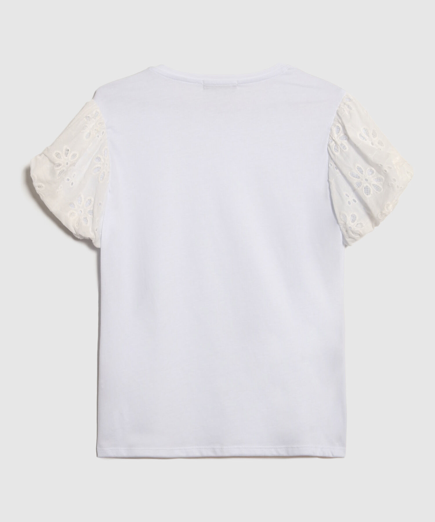 Camiseta Manga en Ojalillo