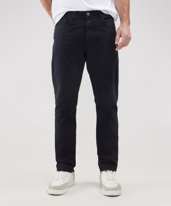 Jeans Slim Tono Azul Oscuro image number null
