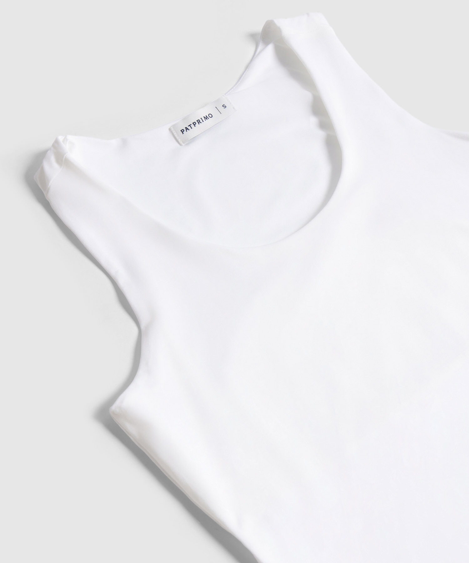 Camiseta B&aacute;sica De Manga Sisa Para Mujer