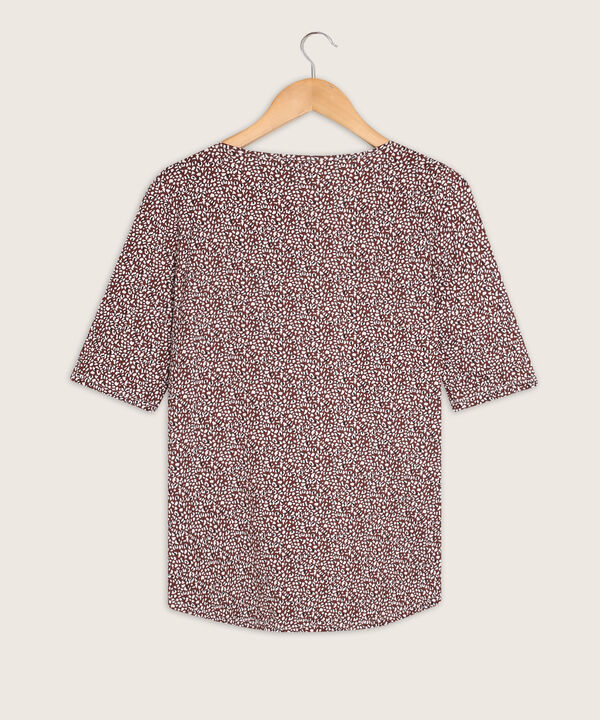 Camiseta Manga 3/4  Cuello Redondo image number null