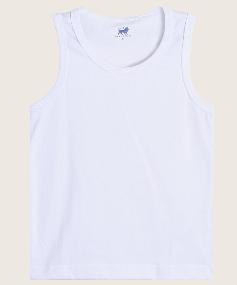 Camiseta Interior Esqueleto Niño Unicolor