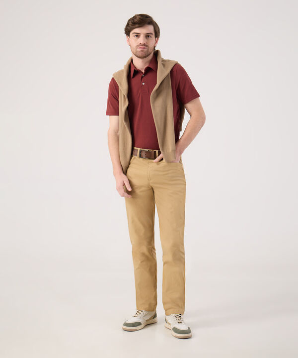 Polo Unicolor Cuello Duro image number null