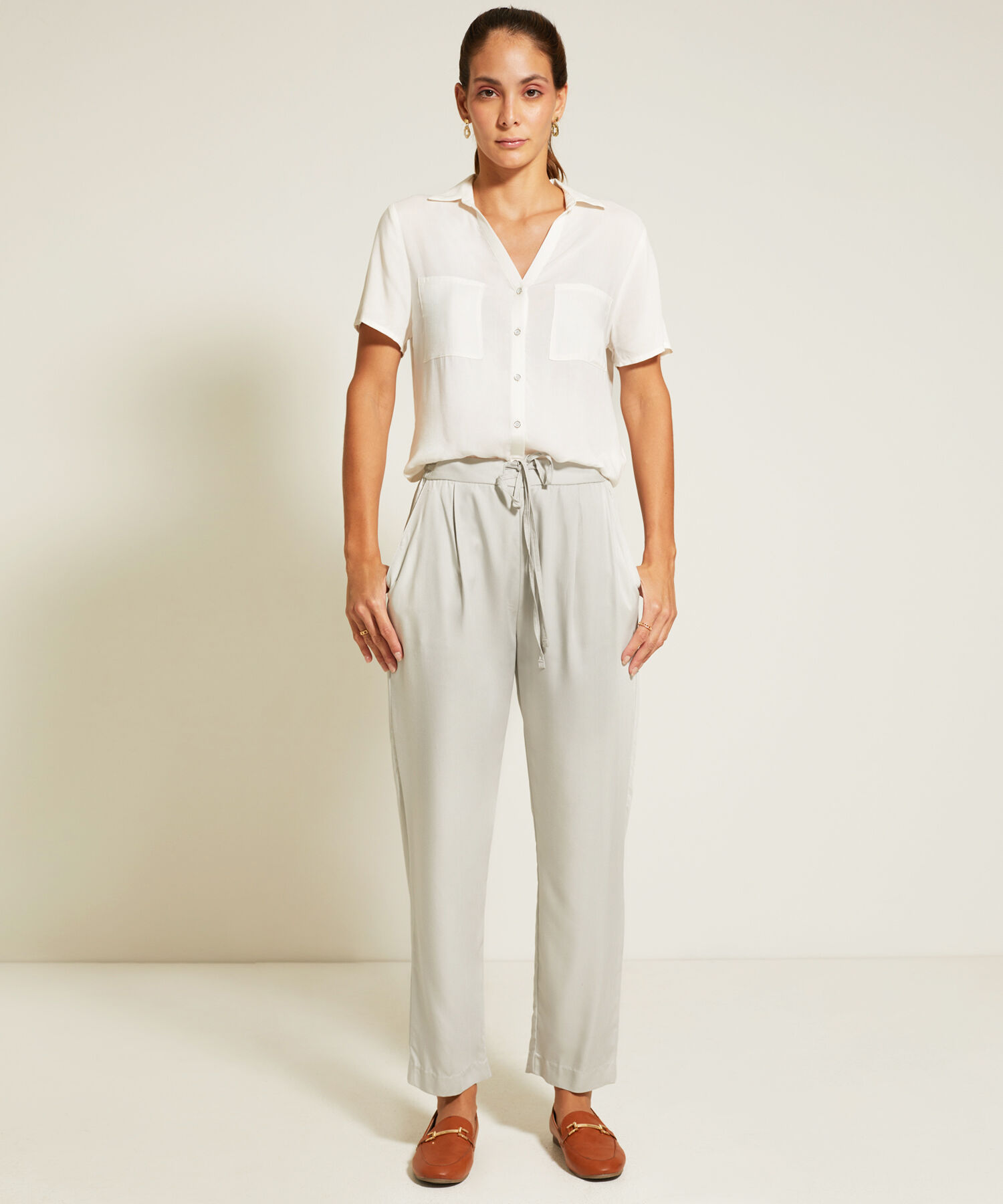 Pantalon Jogger Con Punteras