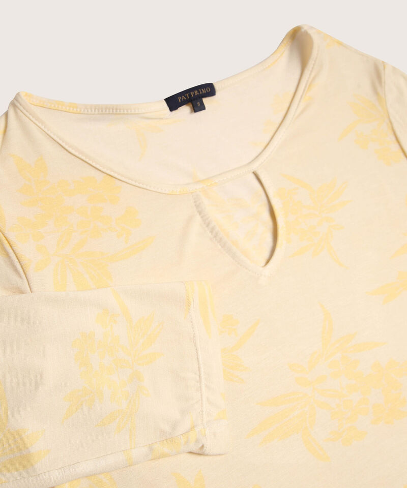Camiseta Manga 3/4 Estampada